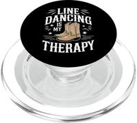 Line Dancing La Danse en Ligne est ma thérapie PopSockets PopGrip pour MagSafe
