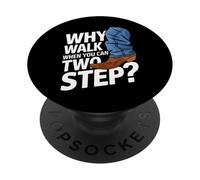 Line Dancing : Pourquoi Marcher Quand on Peut Faire Deux Pas PopSockets PopGrip Adhésif