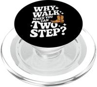 Line Dancing : Pourquoi Marcher Quand on Peut Faire Deux Pas PopSockets PopGrip pour MagSafe