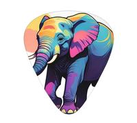 Line Elephant Wzywhj Prints Lot de 12 médiators en ABS pour guitare basse, ukulélé, guitare acoustique ou électrique