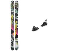 Line - Fixations de ski Freeride/Freestyle - Pack Bacon 108 2025 - Jaune Jaune 166 cm