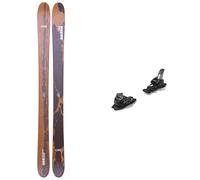 Line - Fixations de ski freeride/freestyle - Pack Bacon 108 2026 - Marron Marron 172 cm,190 cm,178 cm,184 cm