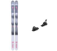 Line - Fixations de ski freeride/freestyle - Pack Honey Badger 2026 - Gris Gris 155 cm,177 cm,166 cm