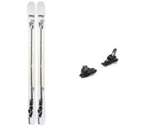 Line - Fixations de ski freeride/freestyle - Pack Honey Badger Tbl 2025 - Blanc Blanc 144 cm