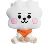 Line Friends BT21, 20 cm Doudou modèle bébé RJ assis ultra doux, blanc