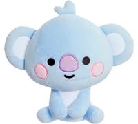 Line Friends BT21, 20 cm Modèle de doudou bébé KOYA souriant ultra doux, bleu