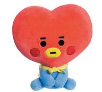 Generique Peluche poupée Baby TATA Aurora 61474 assise 20,3 cm Polyester ultra douce BT21 Bleu/Rouge