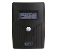 Line-Interactive UPS, 800VA/480W 12V/9Ah x1 battery,2x CEE 7/7 outlet,RJ-11,LCD