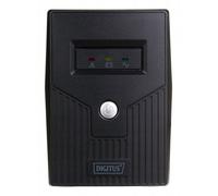 Line-Interactive UPS, 800VA/480W 12V/9Ah x1 battery,2x CEE 7/7 outlet,RJ-11,LED