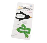 Line Markers Critters - Marque-pages magnétiques : Set de 2 motifs animaux