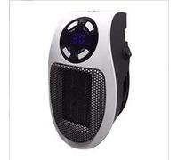 LINE Mini réchauffeur d'espace de 450 watts, Réchauffeur de LED, Réchauffeur de maison de bureau, Petit réchauffeur d'air chaud solaire-noir noir G