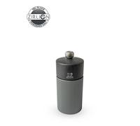 Line Moulin À Sel Manuel En Bois Et Aluminium, Carbone, 12 Cm - 4,75