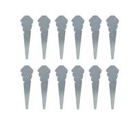 Line Pin For Masonry - 12 Pieces Bricklayer, Masonry Leveling Tool, Steel B | Heavy Duty Brick Line Pins Line Pin For Masonry 12 PiHome Outdoor Construction Backyard Industry Workshop Commercial Building
