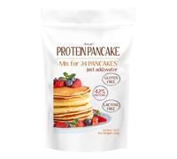 LINE@ PROTEIN PANCAKES | Préparation pour 24 PANCAKES | FAIBLE EN SUCRES | SANS GLUTEN | SANS LACTOSE | 240g GOUT NATUREL