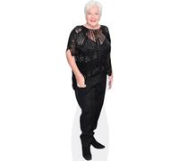 Line Renaud (Black Outfit) Silhouette en Carton Taille Mini