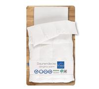 LINEA by Böhmerwald - Allnights - Couette Douillette Chaude, 155 x 220 cm, 100% Plumes et Duvet Neufs, Convient aux Personnes Allergiques, Lavable à 60 °C, Fabriquée en Allemagne