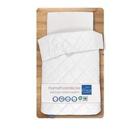 LINEA by Böhmerwald - Exclusive - Couette Très Chaude en 100% Poils de Chameau, 200 x 250 cm, Convient aux Personnes Allergiques, Autonettoyante, Non Lavable en Machine, Fabriquée en Allemagne