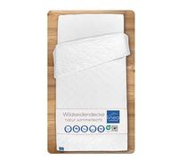 LINEA by Böhmerwald - Nature - Couette en 100% Soie Sauvage, Légère pour l'Été, 155 x 220 cm, Convient aux Personnes Allergiques, Lavable à 40 °C, Fabriquée en Allemagne