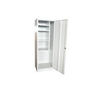 Linea Garden Friend A1844022 Armoire Porte balais Dimensions H 180 x 49 x 61,5 cm, Gris