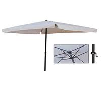 Linea Garden Friend o850005, Parasol 3 x 3 x 2,7 m, Blanc