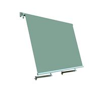 Linea Garden Friend Rideau à Chute avec Bras Gris H. 245 L. 300