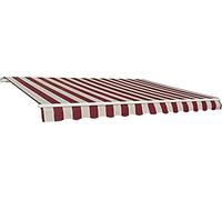 Linea Garden Friend t1372011/et, Rideau Barre Quadra Profondeur 200 cm, Longueur 250 cm, Rouge