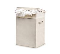 Linea Più 0371F Easybox Panier à linge en Tnt Écru 30 x 40 cm Hauteur 58 cm