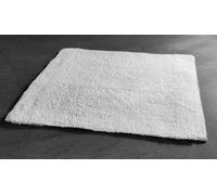 Linea White Tapis De Bain 55x65Cm - 100% Coton - Utilisable Des Deux Côtés