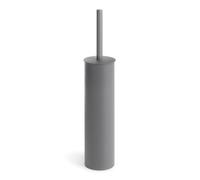 Lineabeta - Porte-brosse murale / support rond en acier gris mat