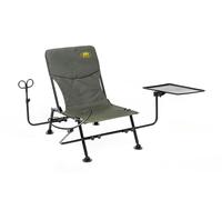 LINEAEFFE Chaise Pêche Carpe Réglable Avec Accessoires Couleur Vert