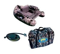 Lineaeffe Belly Boat Camouflage Multicolore Avec Pompe Bateau De Pêche