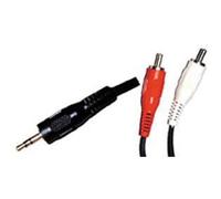 LINEAIRE A200D Câble Jack 3,5mm stéréo mâle / 2 x RCA mâle 2m50
