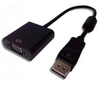 Lineaire ADHD744 Adaptateur DisplayPort mâle/VGA Femelle 0,10 m Noir