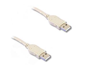 Lineaire PCUSB210C câble USB USB 2.0 1,8 m USB A Beige