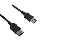 Linéaire PCUSB311E Câble rallonge USB A 3.0 mâle/Femelle pour PC Portable, Ordinateur, Disque Dur Externe, Souris, Clavier etc. 3m