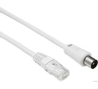 LINEAIRE TVRJG Câble antenne RJ45 mâle / coaxial 9,5mm mâle 5m00