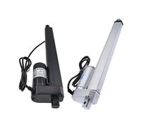 Linear actuator 500mm Stroke 12V 24V Linear Actuator electronic starter 100/300/500/700/1000/1200/1500N Silvery RUAJOGYNVM(12V 1200N 6mm s,Black 500mm)
