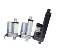 Linear actuator electronic starter 12V dc 50mm 30mm 100mm stroke 24V Window opener 100N300N500N700N1000N1200N1500N IINKUEYK(12V 300N 35mm s,White 50mm)