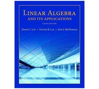 Linear Algebra And Its Applications
