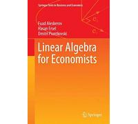 Linear Algebra For Economists