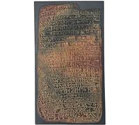 Linear B Plaque en terre cuite Écriture grecque mycénienne
