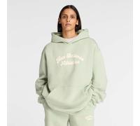 Linear Heritage Fleece Long Hoodie vert XS
