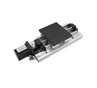 Linear Module Sliding Table With Ballscrew SFU1610 and Linear Guides SBR16 SBR16UU NEMA23 3A 1.2N 2N 3N Stepper electronic starter For Z Axis IDGTTLDF(3Nm Motor,Effective 200mm)