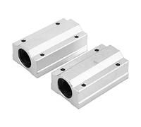 Linear Motion Ball Slide SCS13LUU | 13mm ID Aluminum Alloy Low Noise Bearing Block | Slide with Oxidation Protection for CNC / 3D Printers/Automation | 75mm Length