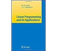 Linear Programming And Its Applications