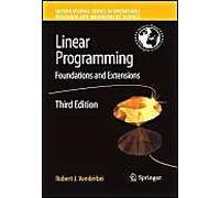 Linear Programming: Foundations And Extensions