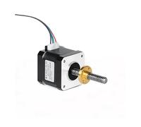 Linear stepper electronic starter NEMA 17 40mm stepper electronic starter with lead screw 100-300mm Tr8*2 2mm lead 2mm pitch NWPNLXEA(300mm Tr8-2)