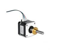 Linear stepper electronic starter NEMA 17 stepper electronic starter with lead screw 50-100mm Tr8*2 2mm lead 2mm pitch IINKUEYK(100mm Tr8-2)