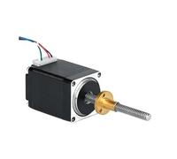Linear stepper NEMA 11 stepper electronic starter with Tr5*2 lead screw 50mm or 100mm for options CZAOINCU(100mm Tr5-2,40mm long motor)