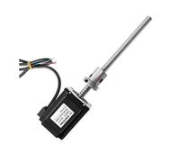 Linear stepper NEMA 23 stepper electronic starter with ball screw 76mm 3A 2.3Nm electronic starter 200mm 300mm 1204 ball screw CZAOINCU(300mm ball screw)